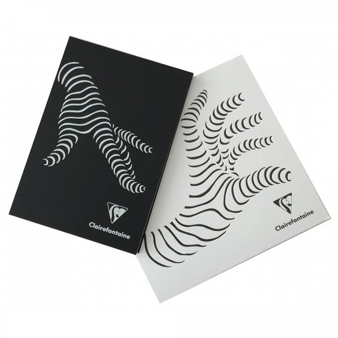 Trophee Sketch Pads - Black or white embossed covers