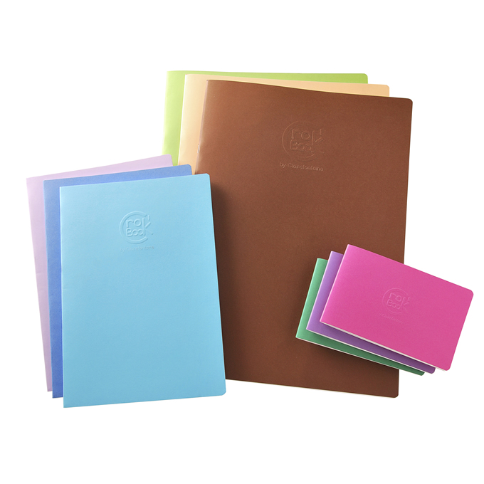 Clairefontaine Crok' Books - Slim, ultra flexible and light to carry