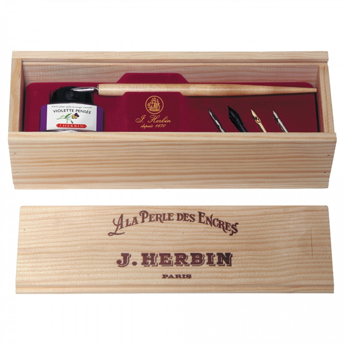 La Perle des Encres Wooden Gift Box